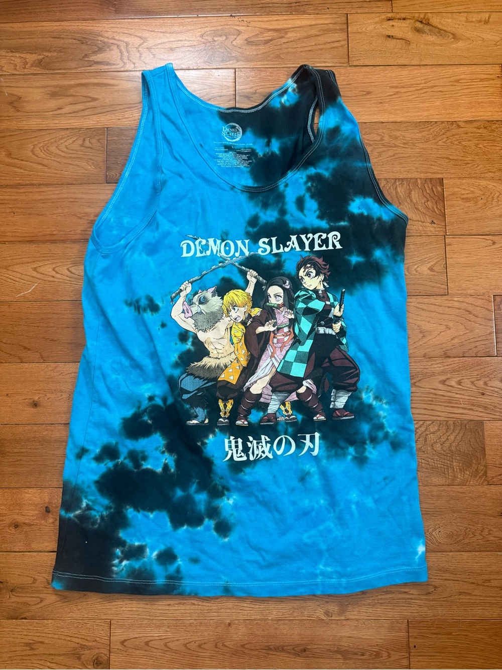 Demon Slayer Tie-Dye Tank Top
